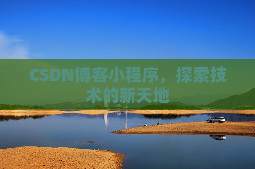 CSDN博客小程序，探索技术的新天地